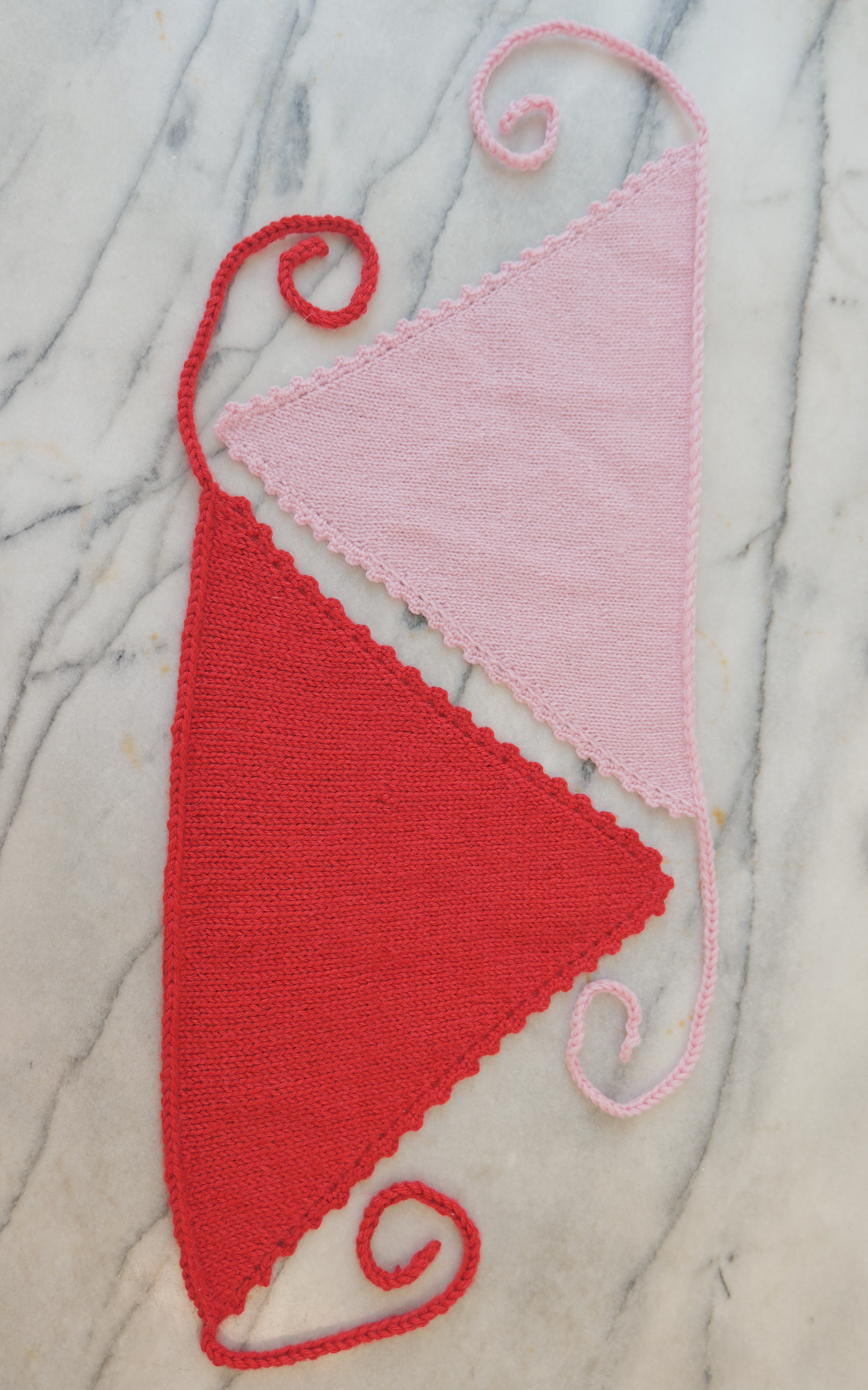 bandanas strick handmade